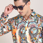 Contemporary and stylish Monsui shirt with abstract design