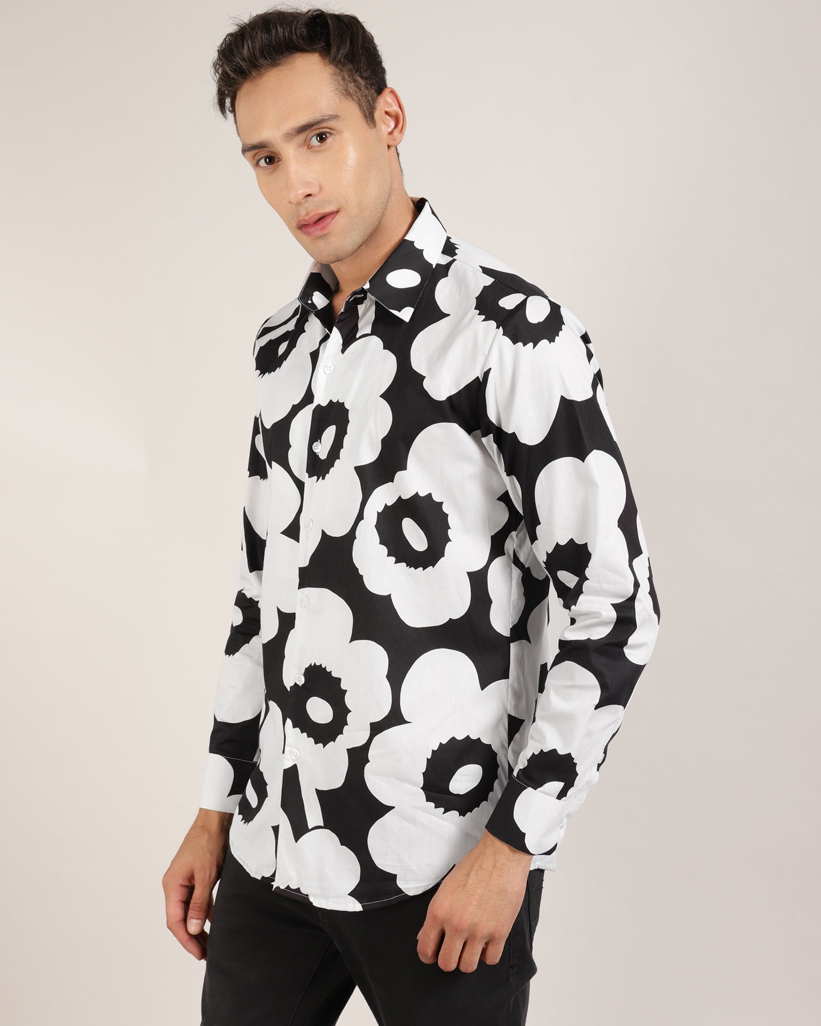 Statement Floral Shirt for Men at Monsui