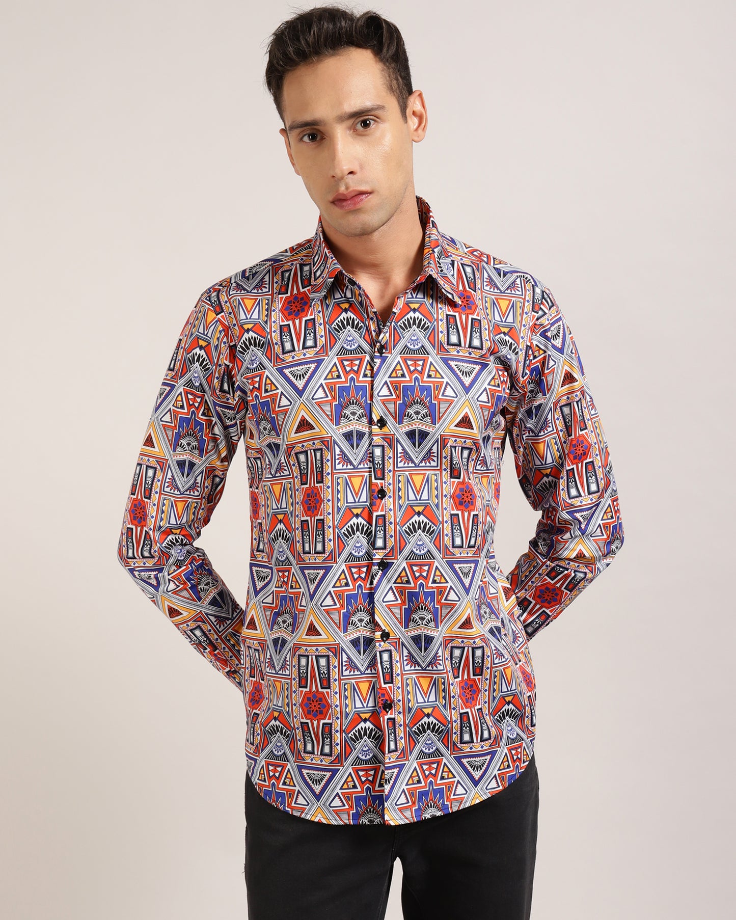 "Comfortable and Stylish Multicolor Shirt"