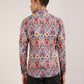 "Close-up of the Bold Printed Design on the Shirt"