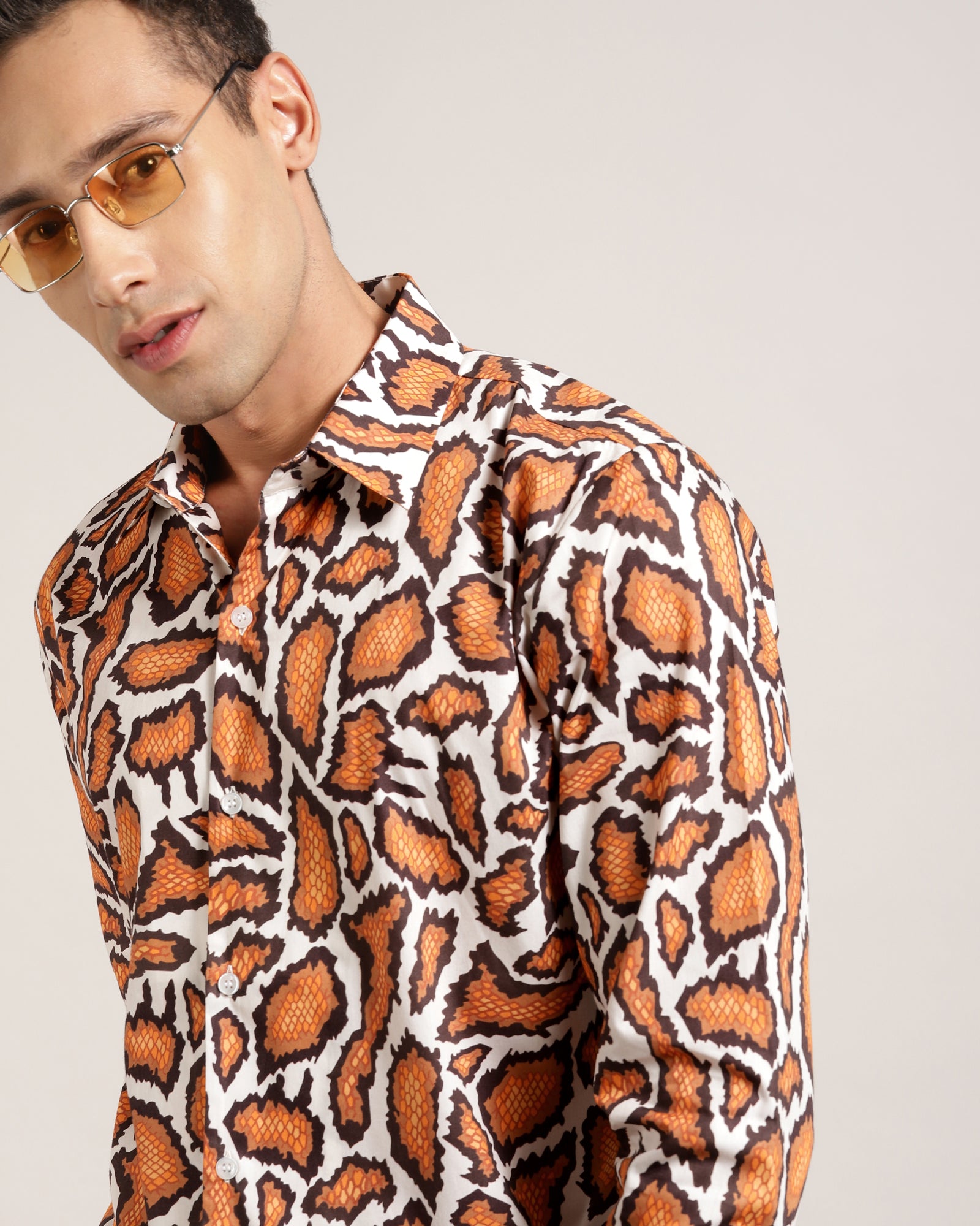 Tiger printed outlet shirts