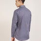 Geometric patterned shirt for men