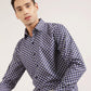 Durable and comfortable geometric shirt for men