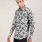 High-Quality Mens Floral Print Shirt in Full Sleeves