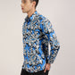 Fashionable Mens Floral Print Shirt in Full Sleeves