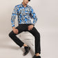 Bold Floral Print Shirt for Men