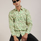 Lemon camouflage, men's shirt, stylish, comfortable