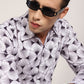 "Cotton Full Sleeve Printed Shirt - Front View"