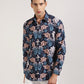 Handstitched Floral Design Mens Shirt