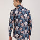 Fashionable Mens Floral Print Shirt with Bold Colors