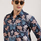 High-Quality Mens Floral Print Shirt in Full Sleeves