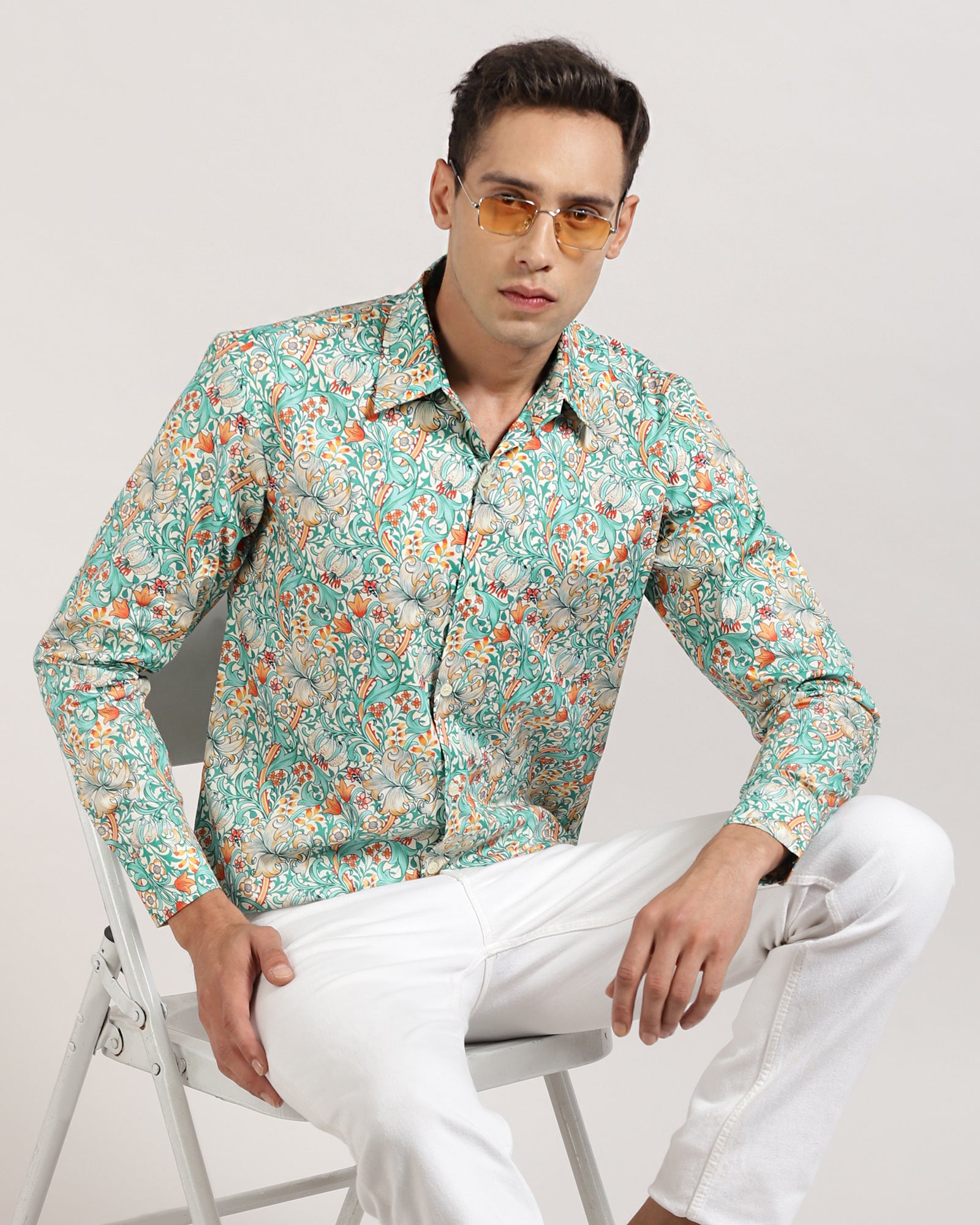 Men's Floral Shirt