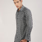 "Sleek and Professional Black and White Shirt by Monsui"